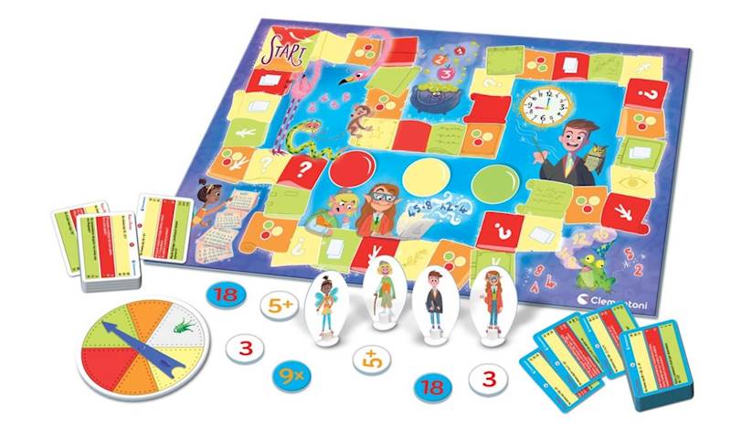 50778 CLEMENTONI GRA PLANSZOWA EDUKACJA MATEMATYCZNA