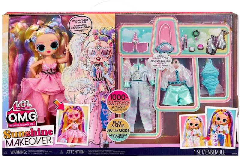 9464 LALKA L.O.L OMG SUNSHINE MAKEOVER BIG