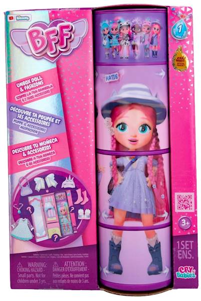 4347 BFF LALKA KATIE CRY BABIES + AKCESORIA