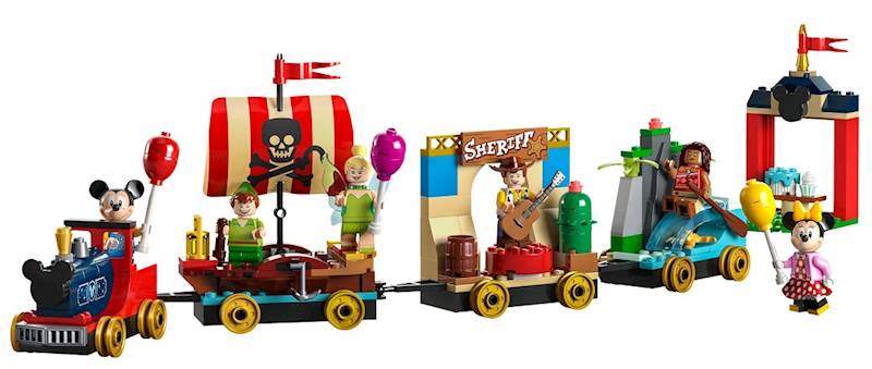43212 KLOCKI LEGO DISNEY POCIĄG PEŁEN ZABAWY