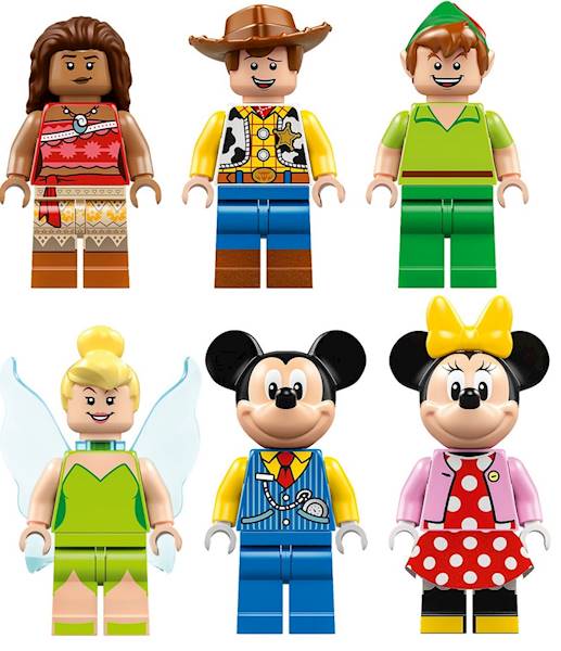 43212 KLOCKI LEGO DISNEY POCIĄG PEŁEN ZABAWY