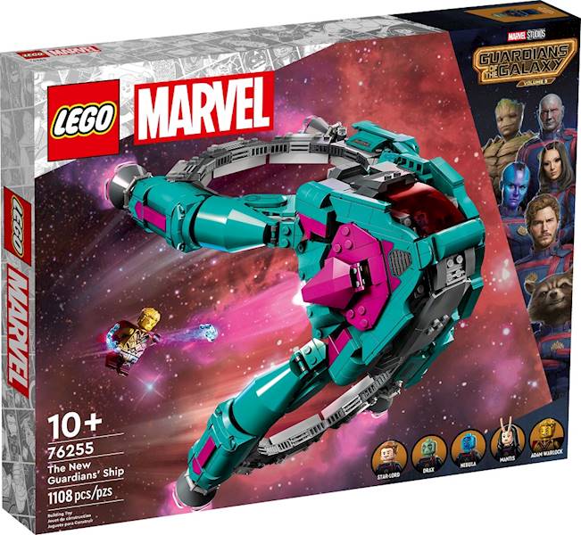 76255 KLOCKI LEGO MARVEL NOWY STATEK STRAŻNIKÓW