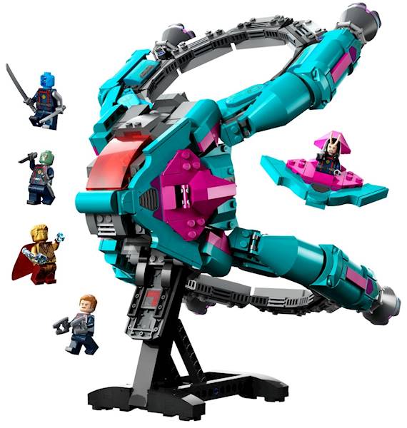 76255 KLOCKI LEGO MARVEL NOWY STATEK STRAŻNIKÓW