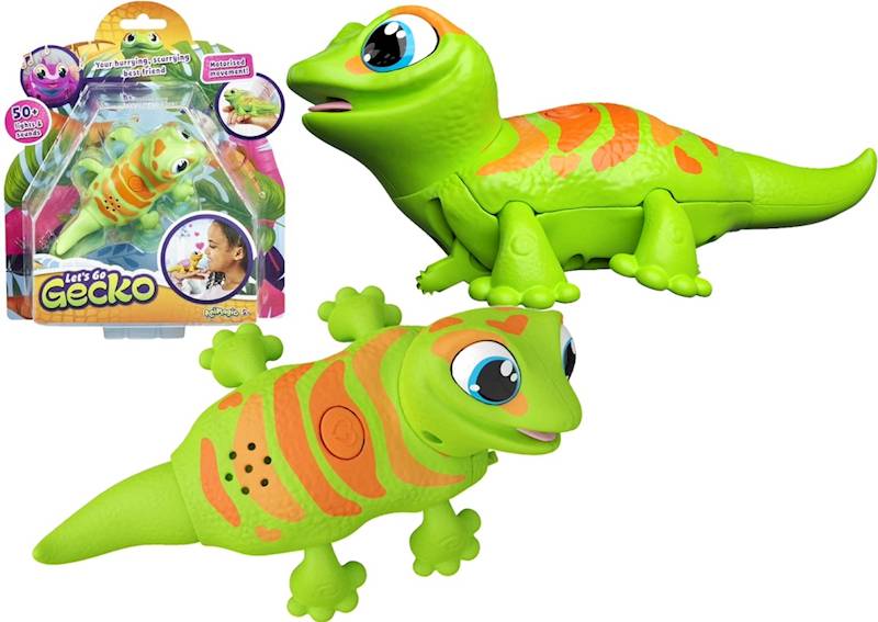 0184 GECKO LETS GO ANIMAGIC GEKON ZIELONY