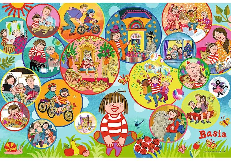 4534 PUZZLE 100 ELE TREFL SPĘDŹ DZIEŃ Z BASIĄ