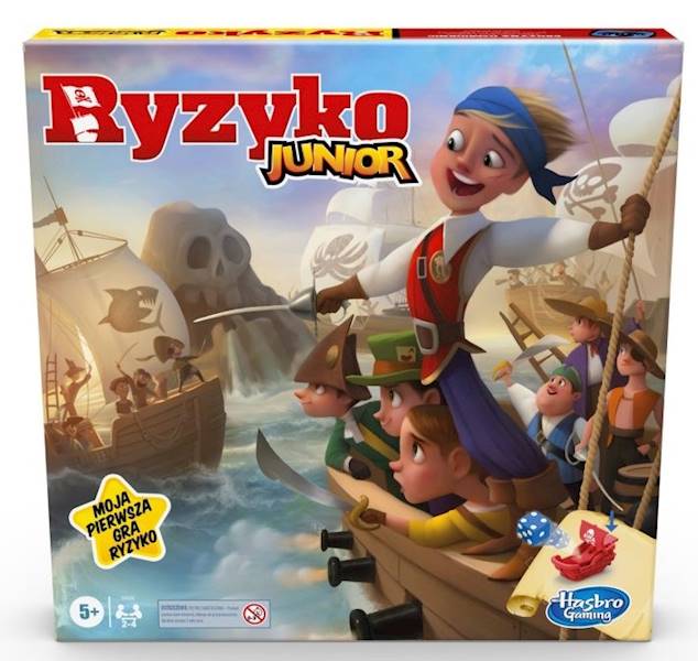 8998 GRA PLANSZOWA HASBRO RYZYKO JUNIOR