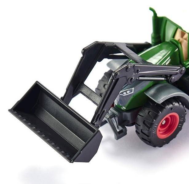1393 SIKU TRAKTOR FENDT 1050 Z PRZEDNIĄ ŁADOWARKĄ