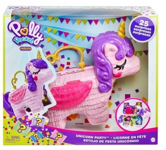 9744 POLLY POCKET JEDNOROŻEC NIESPODZIANKA