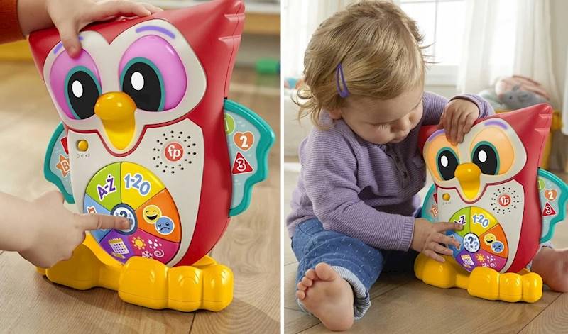 1485 FISHER PRICE INTERAKTYWNA SOWA POMOC W NAUCE