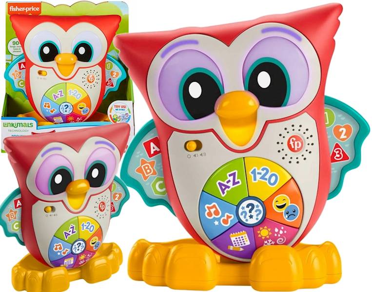 1485 FISHER PRICE INTERAKTYWNA SOWA POMOC W NAUCE