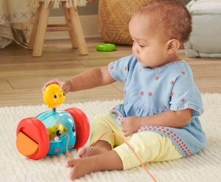 6256 FISHER PRICE SŁONIK DO CIĄGNIĘCIA