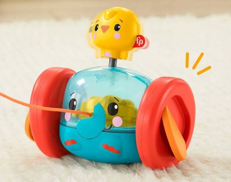 6256 FISHER PRICE SŁONIK DO CIĄGNIĘCIA