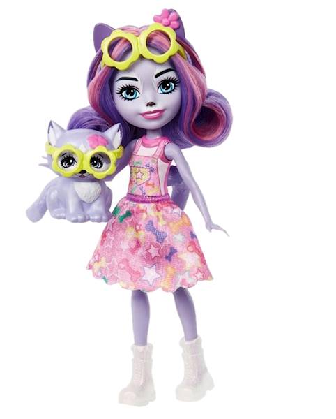 3093 ENCHANTIMALS LALKA HADLEY HUSKY + FIGURKA