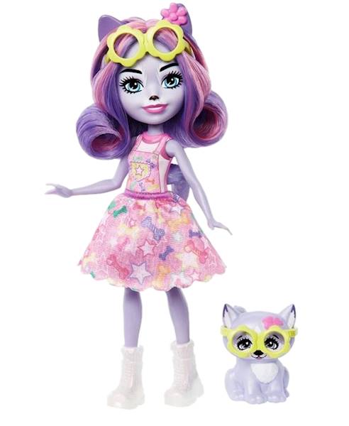 3093 ENCHANTIMALS LALKA HADLEY HUSKY + FIGURKA