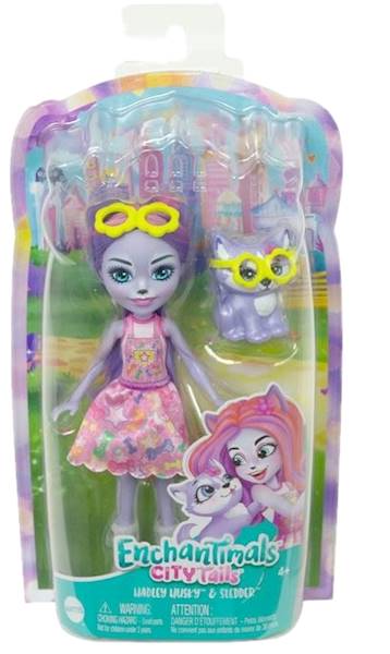 3093 ENCHANTIMALS LALKA HADLEY HUSKY + FIGURKA