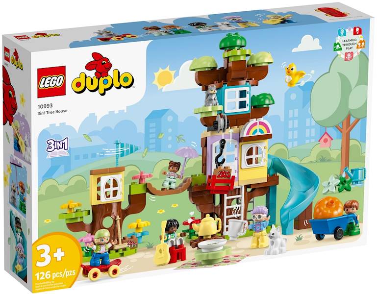 10993 KLOCKI LEGO DUPLO 3w1 DOMEK NA DRZEWIE