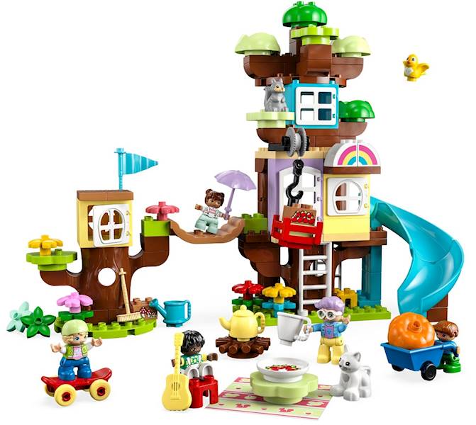 10993 KLOCKI LEGO DUPLO 3w1 DOMEK NA DRZEWIE