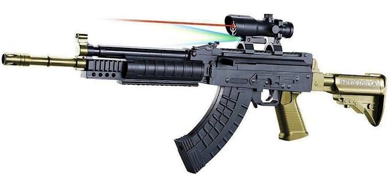 * 5120 KARABIN " STURMOWY " REPLIKA ASG PISTOLET NA KULKI 6mm LASER LATARKA