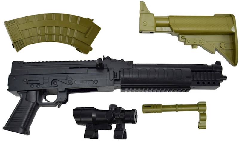 * 5120 KARABIN " STURMOWY " REPLIKA ASG PISTOLET NA KULKI 6mm LASER LATARKA