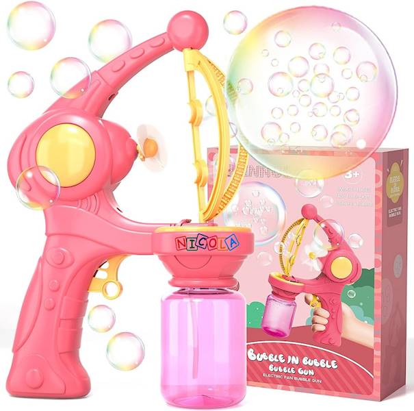 * 4925 AUTOMATYCZNY PISTOLET NA " DUŻE " BAŃKI MYDLANE PŁYN NA BATERIE