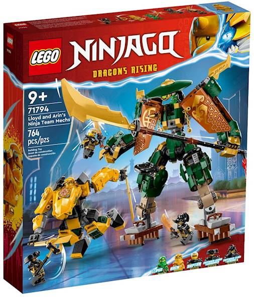 71794 LEGO NINJAGO ARIN LLOYD I ROBOTY NINJA