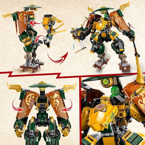 71794 LEGO NINJAGO ARIN LLOYD I ROBOTY NINJA