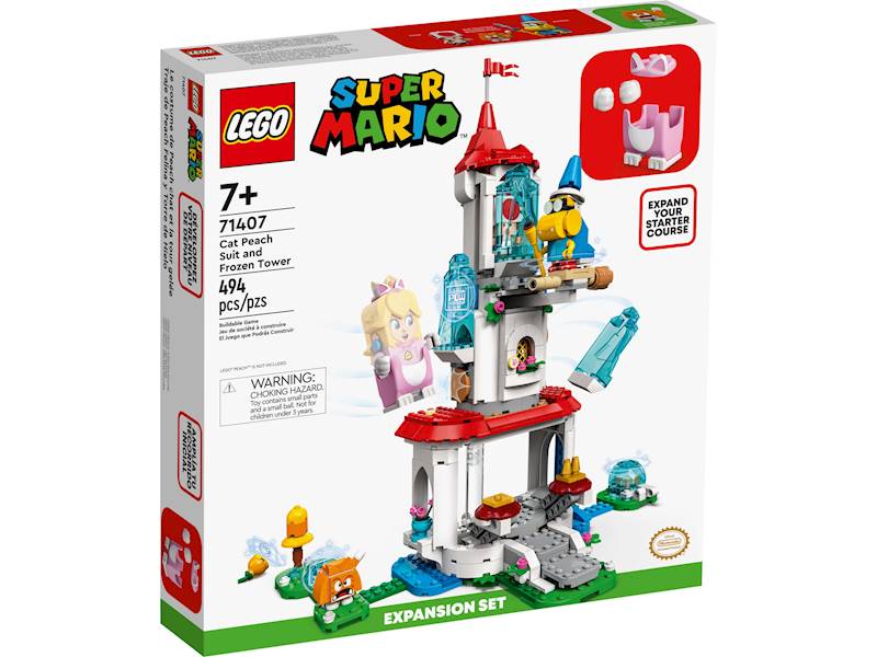 71407 LEGO SUPER MARIO CAT PEACH I LODOWA WIEŻA