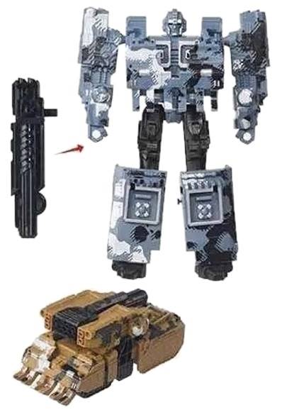 4840 2 w 1 ROBOT AUTO FIGURKA SKŁADANY ROBOCIK