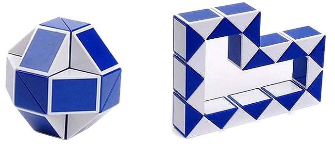 4603 UKŁADANKA KOSTKA MAGICZNY WĄŻ MAGIC CUBE