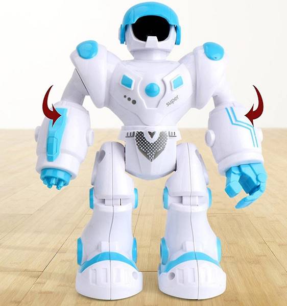 1432 FUNKCYJNY CHODZĄCY ROBOT ZE ŚWIATŁEM 1432