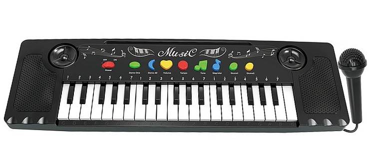 9576 ELEKTRONICZNY KEYBOARD ORGANY + MIKROFON
