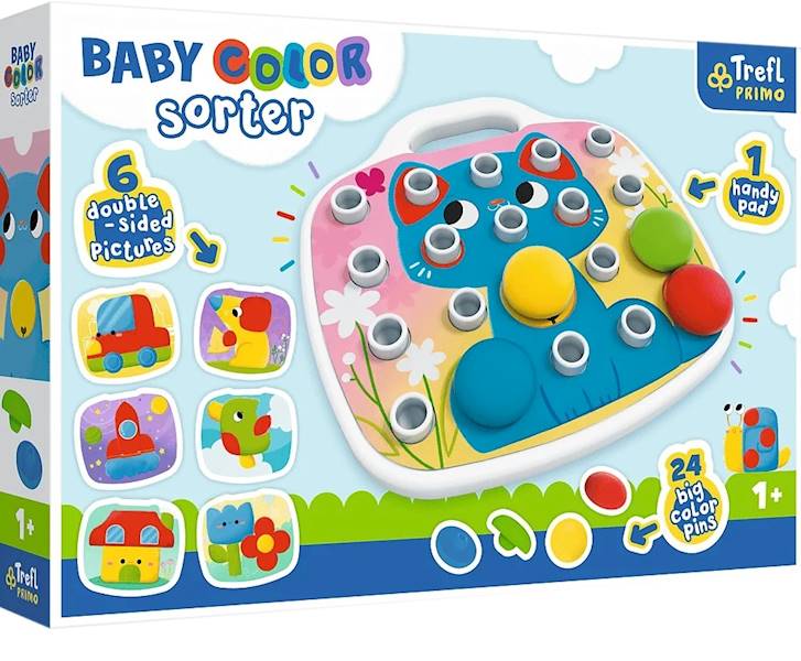 1624 SORTER KOLORÓW DLA DZIECI TREFL BABY COLOR