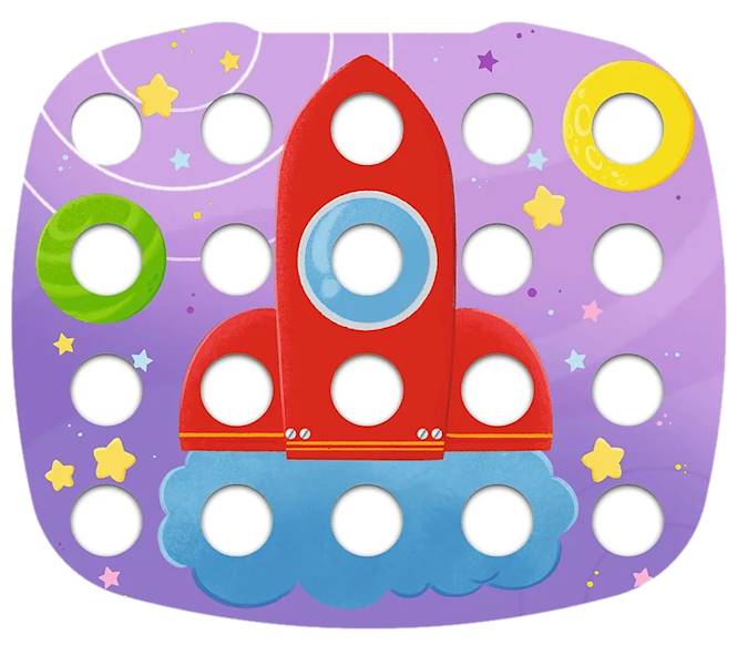 1624 SORTER KOLORÓW DLA DZIECI TREFL BABY COLOR