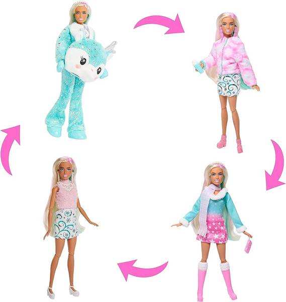 7586 LALKA BARBIE KALENDARZ ADWENTOWY + AKCESORIA