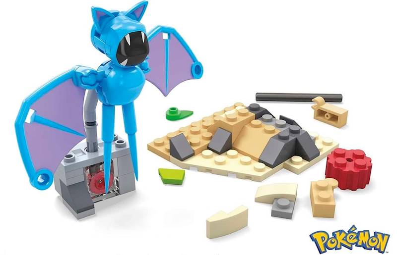 7810 MEGA POKEMON KLOCKI NOCNY LOT ZUBATA
