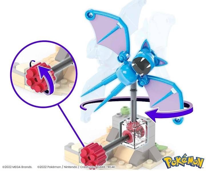 7810 MEGA POKEMON KLOCKI NOCNY LOT ZUBATA
