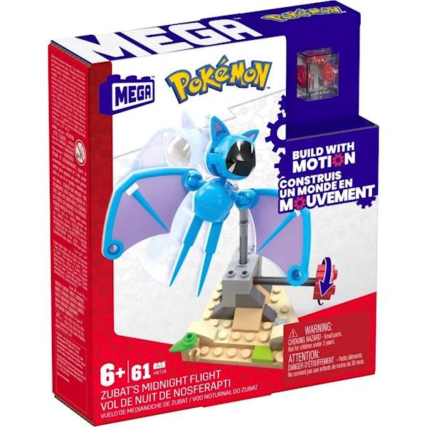 7810 MEGA POKEMON KLOCKI NOCNY LOT ZUBATA