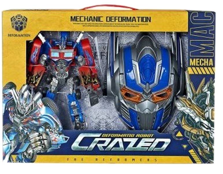 1113 ROBOT TRANSFORMUJĄCY 2w1 POJAZD + MASKA