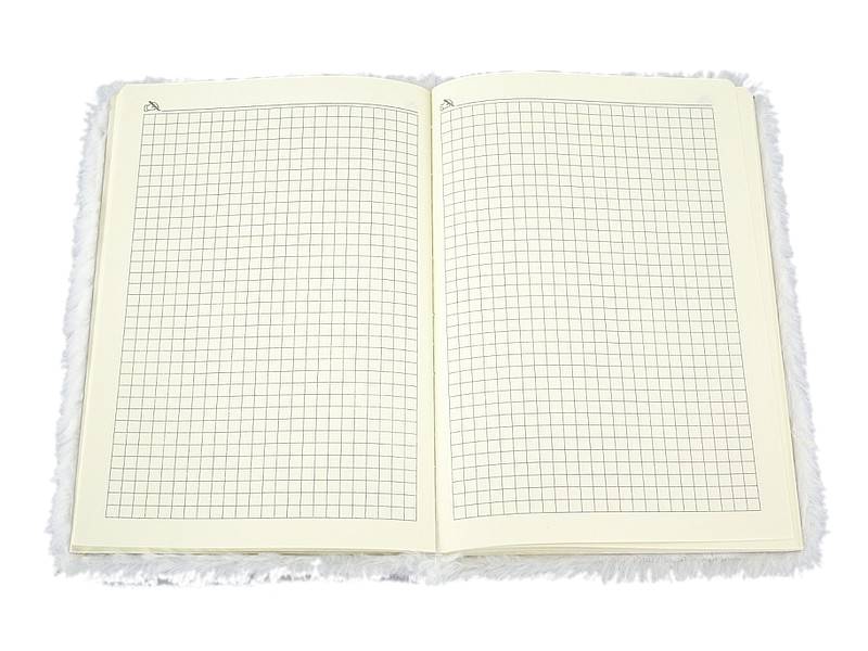 5666 PLUSZOWY NOTES PAMIĘTNIK MIŚ Z SERCEM A5