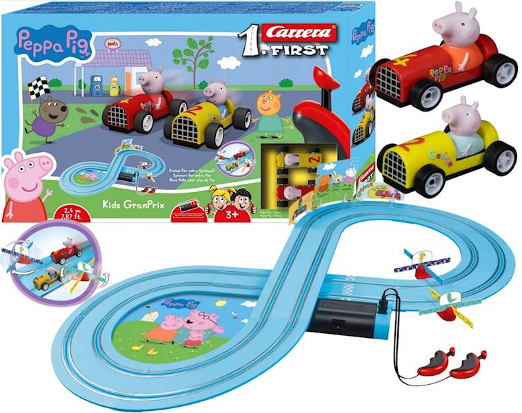 0437 ŚWINKA PEPPA CARRERA FIRST KIDS GRANPRIX 