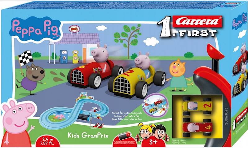 0437 ŚWINKA PEPPA CARRERA FIRST KIDS GRANPRIX 