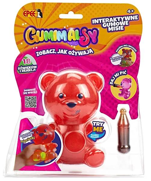 0016 INTERAKTYWNY GUMOWY MIŚ GUMIMALS EPEE