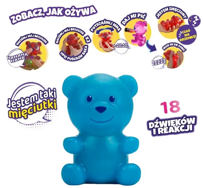 0023 INTERAKTYWNY GUMOWY MIŚ GUMIMALS EPEE 