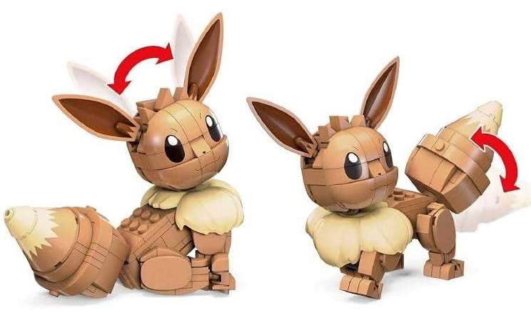 6609 KLOCKI KONSTRUKCYJNE MEGA POKEMON SHOW EEVEE