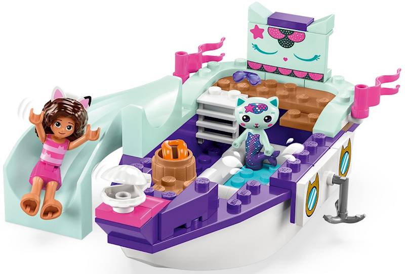 10786 LEGO KOCI DOMEK GABI STATEK I SPA SYRENKOTKI 