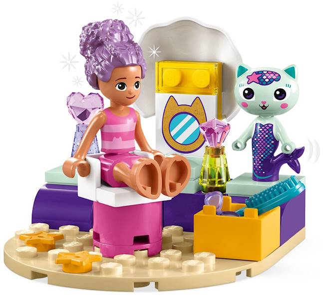 10786 LEGO KOCI DOMEK GABI STATEK I SPA SYRENKOTKI 