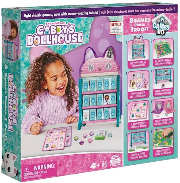 3361 GRY 8w1 KOCI DOMEK GABI ZESTAW GIER