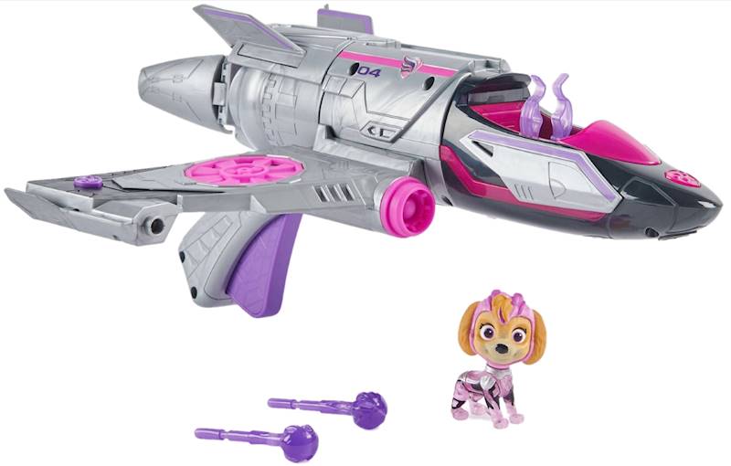 6269 DUŻY POJAZD PSI PATROL SKYE MIGHTY MOVIE JET