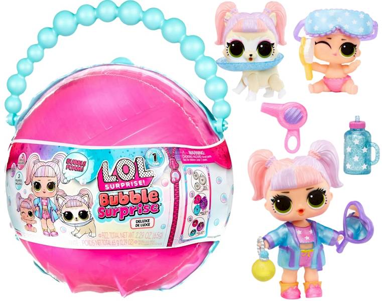 9845 LOL SUPRISE BUBBLE TOREBKA Z LALECZKAMI