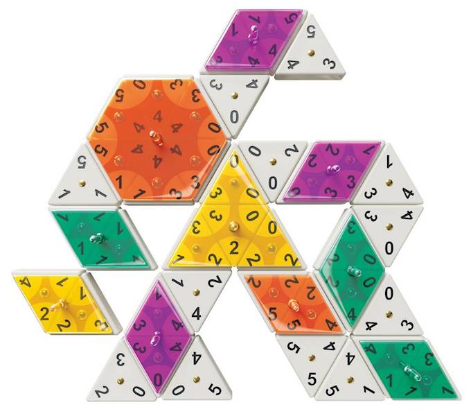 0532 RODZINNA GRA LOGICZNA LICZBOWA TRIOMINOS